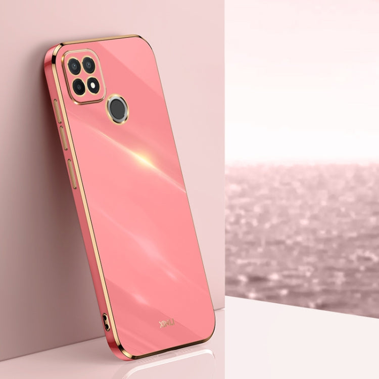 XINLI Straight Edge 6D Electroplate TPU Phone Case, For Realme C21Y, For Realme C31, For Realme C33 4G