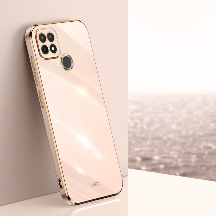 XINLI Straight Edge 6D Electroplate TPU Phone Case, For Realme C21Y, For Realme C31, For Realme C33 4G