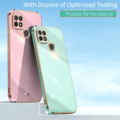 XINLI Straight Edge 6D Electroplate TPU Phone Case, For Realme C21Y, For Realme C31, For Realme C33 4G