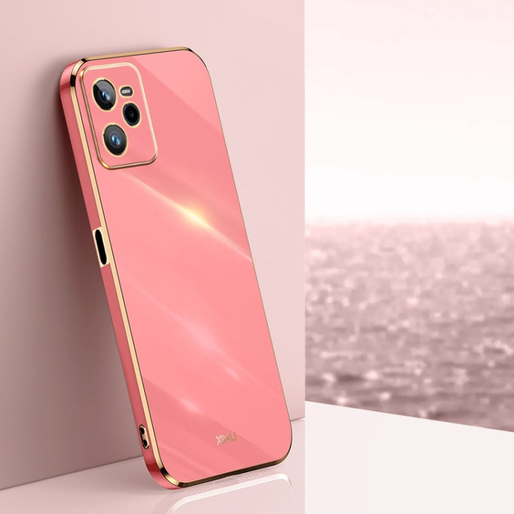 XINLI Straight Edge 6D Electroplate TPU Phone Case, For Realme C35, For Realme GT2 Pro, For Realme GT Neo 3
