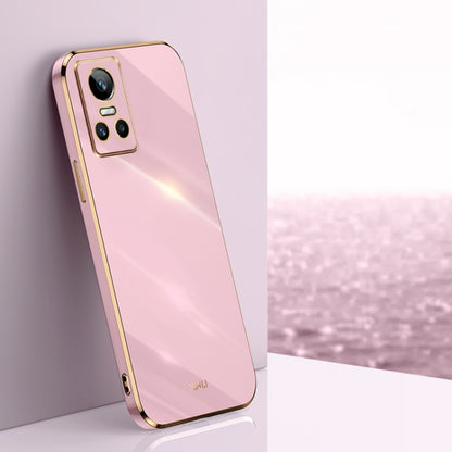 XINLI Straight Edge 6D Electroplate TPU Phone Case, For Realme C35, For Realme GT2 Pro, For Realme GT Neo 3