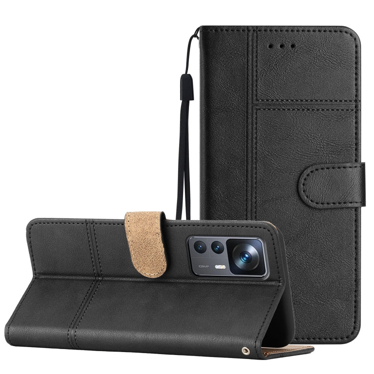 Business Style Cowhide Texture Leather Phone Case, For Xiaomi 12T, For Xiaomi 12 Lite, For Xiaomi 12 Pro, For Xiaomi Redmi 10 2022