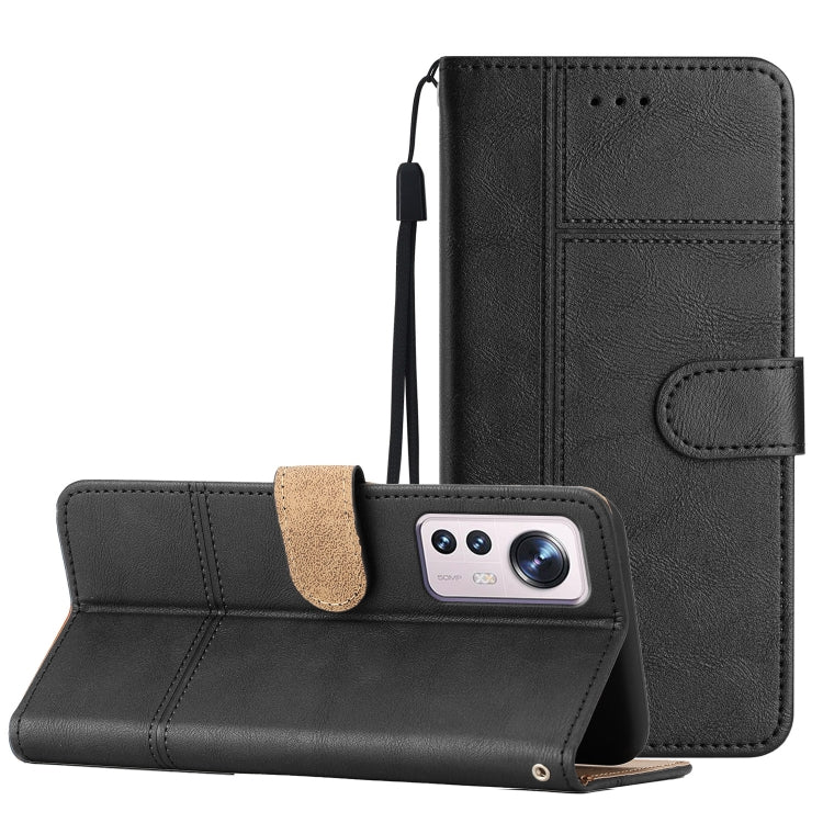 Business Style Cowhide Texture Leather Phone Case, For Xiaomi 12T, For Xiaomi 12 Lite, For Xiaomi 12 Pro, For Xiaomi Redmi 10 2022