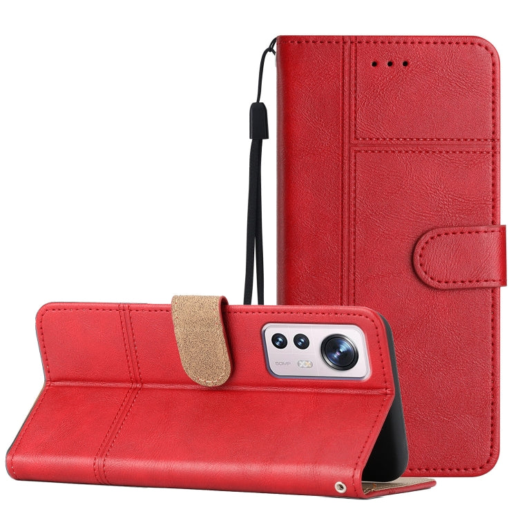 Business Style Cowhide Texture Leather Phone Case, For Xiaomi 12T, For Xiaomi 12 Lite, For Xiaomi 12 Pro, For Xiaomi Redmi 10 2022
