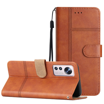Business Style Cowhide Texture Leather Phone Case, For Xiaomi 12T, For Xiaomi 12 Lite, For Xiaomi 12 Pro, For Xiaomi Redmi 10 2022