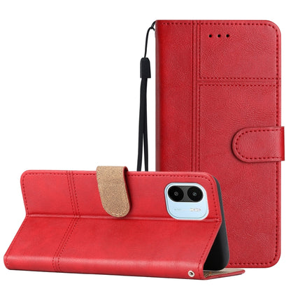 Business Style Cowhide Texture Leather Phone Case, For Xiaomi Redmi 10A, For Xiaomi Redmi 10C, For Xiaomi Redmi A1, For Samsung Galaxy S23 5G