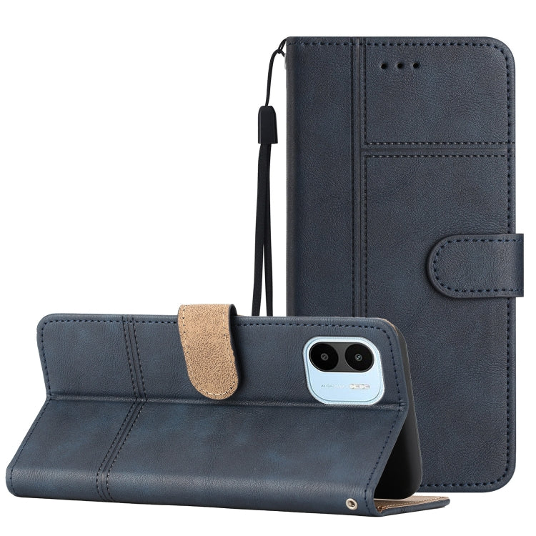 Business Style Cowhide Texture Leather Phone Case, For Xiaomi Redmi 10A, For Xiaomi Redmi 10C, For Xiaomi Redmi A1, For Samsung Galaxy S23 5G