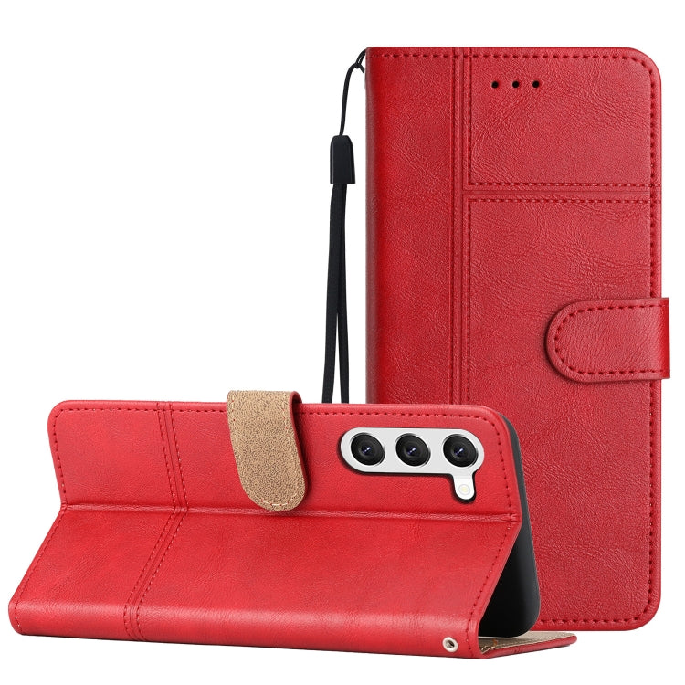 Business Style Cowhide Texture Leather Phone Case, For Samsung Galaxy S23+ 5G, For Samsung Galaxy S23 Ultra 5G, For Samsung Galaxy A23e, For Samsung Galaxy A14 5G