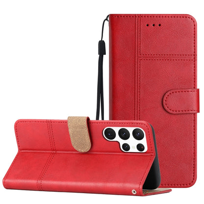Business Style Cowhide Texture Leather Phone Case, For Samsung Galaxy S23+ 5G, For Samsung Galaxy S23 Ultra 5G, For Samsung Galaxy A23e, For Samsung Galaxy A14 5G