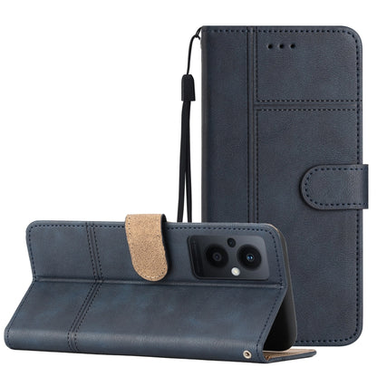 Business Style Cowhide Texture Leather Phone Case, For OPPO Reno8 5G, For OPPO Reno8 Lite, For OPPO Reno8 Pro 5G, For OPPO Find X5