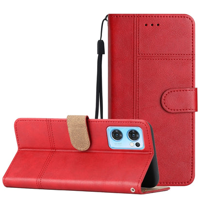 Business Style Cowhide Texture Leather Phone Case, For OPPO Find X5 Lite, For OPPO Find X5 Pro, For OPPO A96, For OPPO A94 5G