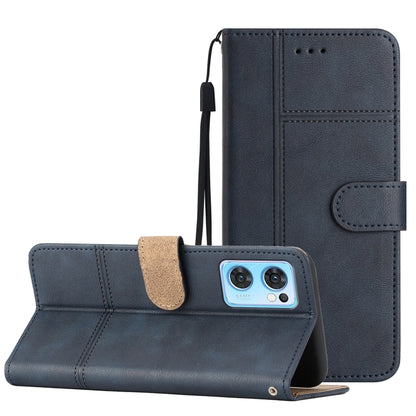 Business Style Cowhide Texture Leather Phone Case, For OPPO Find X5 Lite, For OPPO Find X5 Pro, For OPPO A96, For OPPO A94 5G