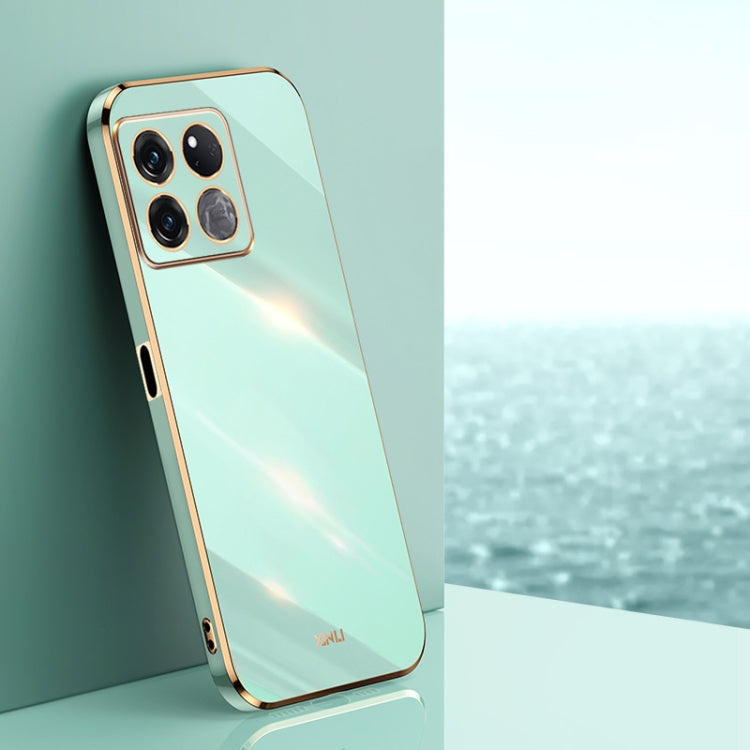 XINLI Straight Edge 6D Electroplate TPU Phone Case, For OnePlus 10 Pro, For OnePlus Ace, For OnePlus Ace Racing