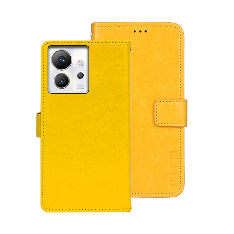 idewei Crazy Horse Texture Leather Phone Case, For Infinix Zero Ultra 5G, For OPPO A58 5G, For OPPO A77s