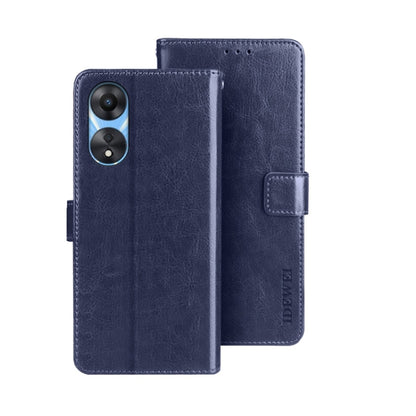 idewei Crazy Horse Texture Leather Phone Case, For Infinix Zero Ultra 5G, For OPPO A58 5G, For OPPO A77s
