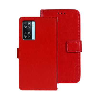 idewei Crazy Horse Texture Leather Phone Case, For Infinix Zero Ultra 5G, For OPPO A58 5G, For OPPO A77s