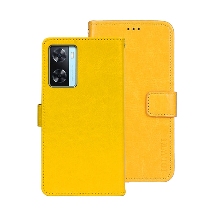 idewei Crazy Horse Texture Leather Phone Case, For Infinix Zero Ultra 5G, For OPPO A58 5G, For OPPO A77s