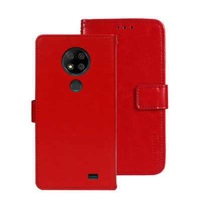 idewei Crazy Horse Texture Leather Phone Case, For Oukitel C19 Pro, For Realme 10 5G, For Tecno Pova 4