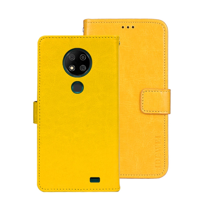 idewei Crazy Horse Texture Leather Phone Case, For Oukitel C19 Pro, For Realme 10 5G, For Tecno Pova 4