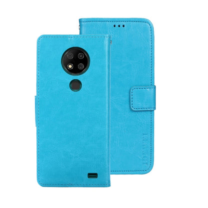 idewei Crazy Horse Texture Leather Phone Case, For Oukitel C19 Pro, For Realme 10 5G, For Tecno Pova 4