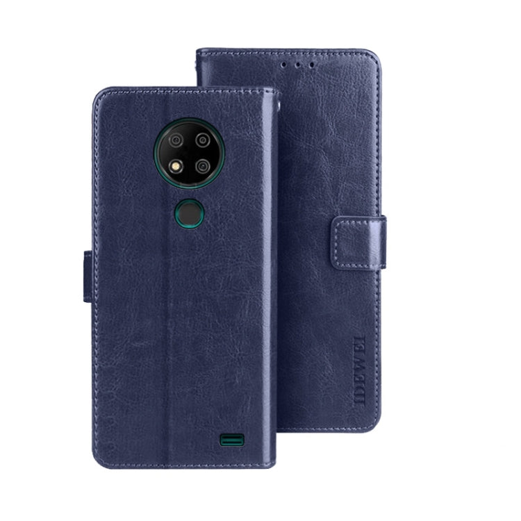 idewei Crazy Horse Texture Leather Phone Case, For Oukitel C19 Pro, For Realme 10 5G, For Tecno Pova 4