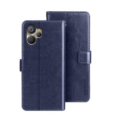 idewei Crazy Horse Texture Leather Phone Case, For Oukitel C19 Pro, For Realme 10 5G, For Tecno Pova 4