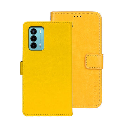 idewei Crazy Horse Texture Leather Phone Case, For ZTE Axon 30S, For ZTE Blade A72 4G, For Honor X40 GT