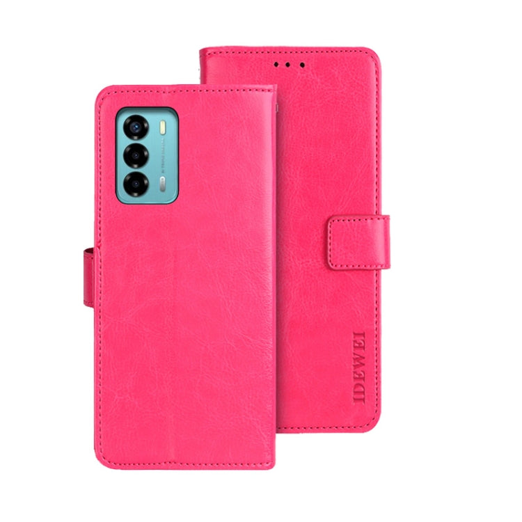 idewei Crazy Horse Texture Leather Phone Case, For ZTE Axon 30S, For ZTE Blade A72 4G, For Honor X40 GT