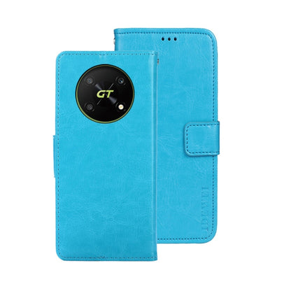 idewei Crazy Horse Texture Leather Phone Case, For ZTE Axon 30S, For ZTE Blade A72 4G, For Honor X40 GT