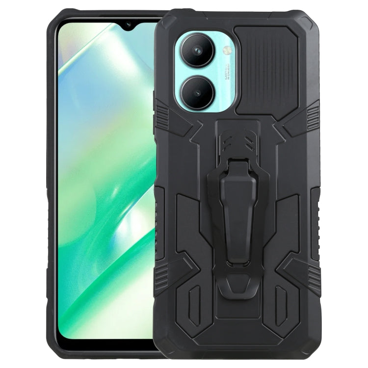Armor Warrior Shockproof PC + TPU Phone Case, For Realme C33 4G