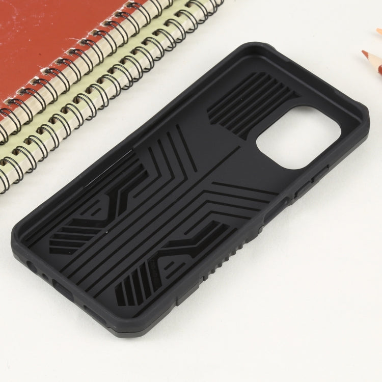 Armor Warrior Shockproof PC + TPU Phone Case, For Realme C33 4G