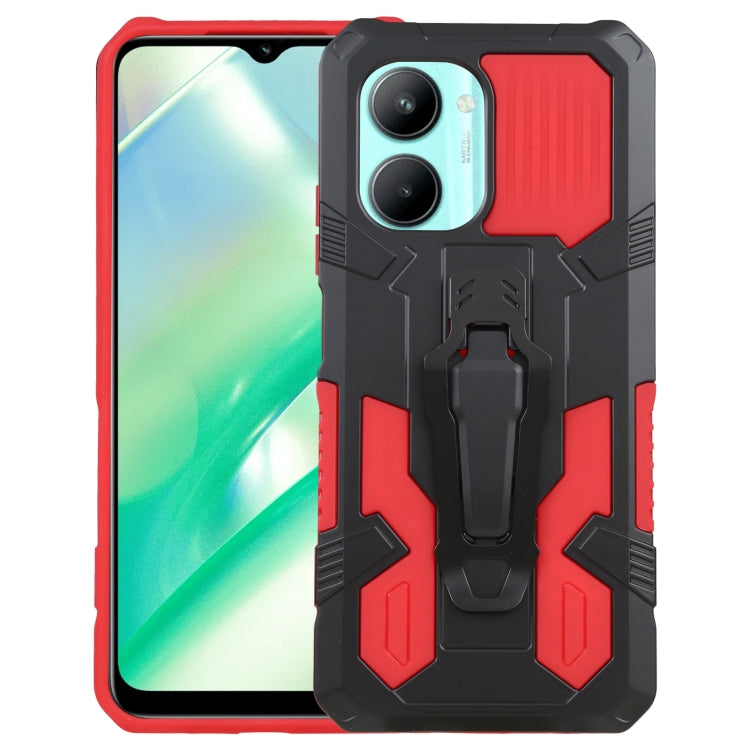 Armor Warrior Shockproof PC + TPU Phone Case, For Realme C33 4G