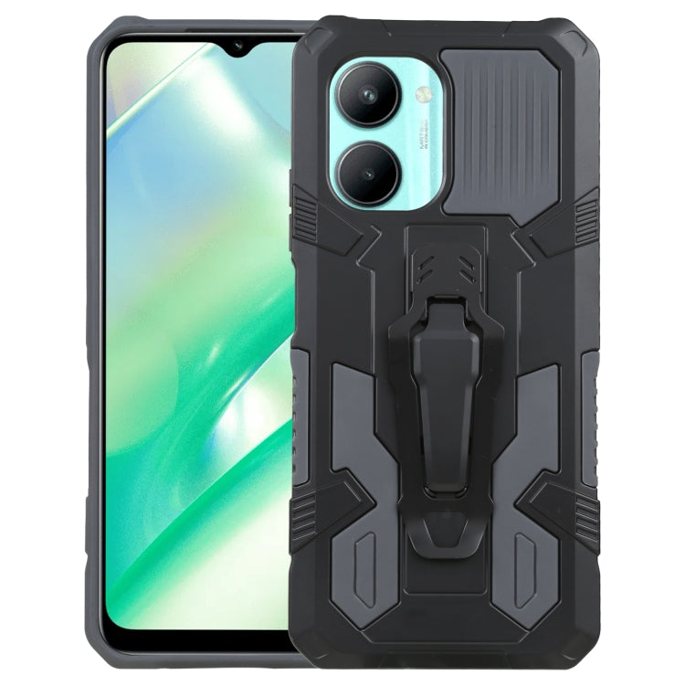 Armor Warrior Shockproof PC + TPU Phone Case, For Realme C33 4G