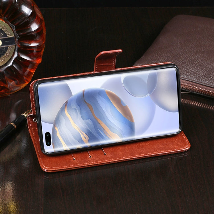 idewei Crazy Horse Texture Horizontal Flip Leather Case with Holder & Card Slots & Wallet, For Huawei Honor 30 Pro, For Huawei P40 Pro+, For OPPO A12E