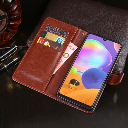 idewei Crazy Horse Texture Horizontal Flip Leather Case with Holder & Card Slots & Wallet, For Galaxy A31, For Galaxy M11, For Xiaomi Black Shark 3 Pro