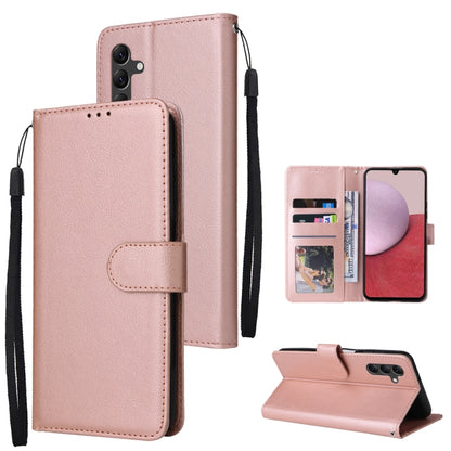 Multifunctional 3 Card Slots Leather Phone Case, For Samsung Galaxy A14 5G, For Xiaomi Redmi Note 12 China, For Xiaomi Redmi Note 12 Pro 5G China