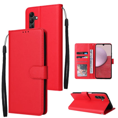 Multifunctional 3 Card Slots Leather Phone Case, For Samsung Galaxy A14 5G, For Xiaomi Redmi Note 12 China, For Xiaomi Redmi Note 12 Pro 5G China