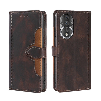 Skin Feel Magnetic Buckle Leather Phone Case, For Honor 80, For Honor 80 Pro, For Huawei nova 10 SE, For OPPO A58 5G, For Realme 10 4G, For Realme C30s
