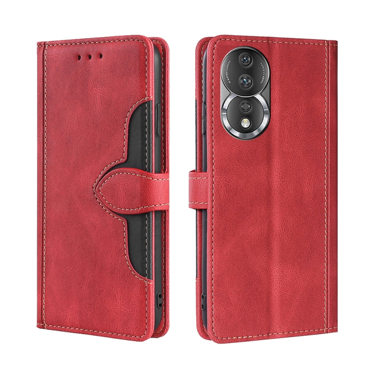 Skin Feel Magnetic Buckle Leather Phone Case, For Honor 80, For Honor 80 Pro, For Huawei nova 10 SE, For OPPO A58 5G, For Realme 10 4G, For Realme C30s