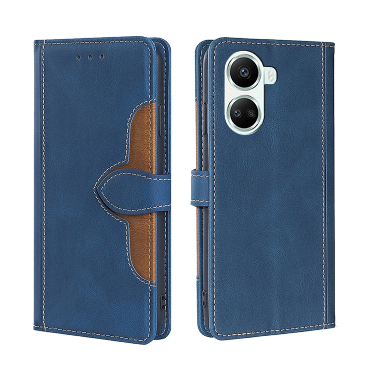 Skin Feel Magnetic Buckle Leather Phone Case, For Honor 80, For Honor 80 Pro, For Huawei nova 10 SE, For OPPO A58 5G, For Realme 10 4G, For Realme C30s