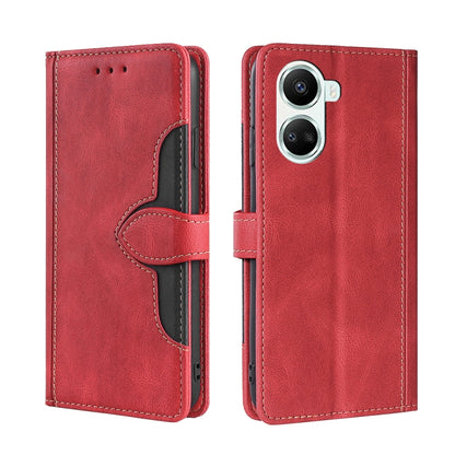 Skin Feel Magnetic Buckle Leather Phone Case, For Honor 80, For Honor 80 Pro, For Huawei nova 10 SE, For OPPO A58 5G, For Realme 10 4G, For Realme C30s