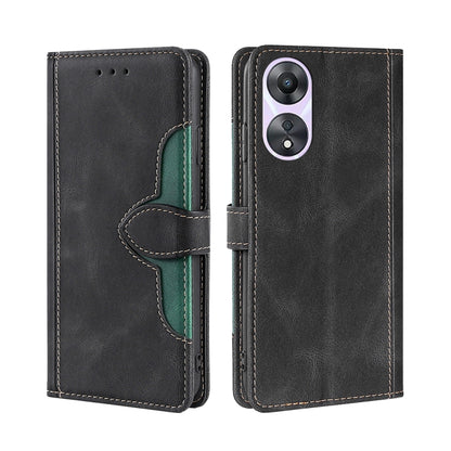 Skin Feel Magnetic Buckle Leather Phone Case, For Honor 80, For Honor 80 Pro, For Huawei nova 10 SE, For OPPO A58 5G, For Realme 10 4G, For Realme C30s