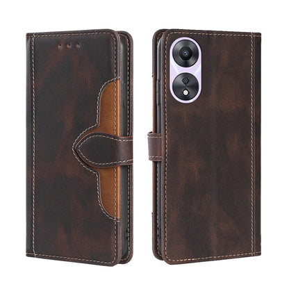 Skin Feel Magnetic Buckle Leather Phone Case, For Honor 80, For Honor 80 Pro, For Huawei nova 10 SE, For OPPO A58 5G, For Realme 10 4G, For Realme C30s