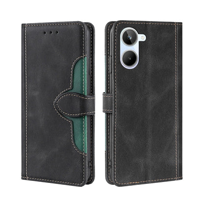 Skin Feel Magnetic Buckle Leather Phone Case, For Honor 80, For Honor 80 Pro, For Huawei nova 10 SE, For OPPO A58 5G, For Realme 10 4G, For Realme C30s