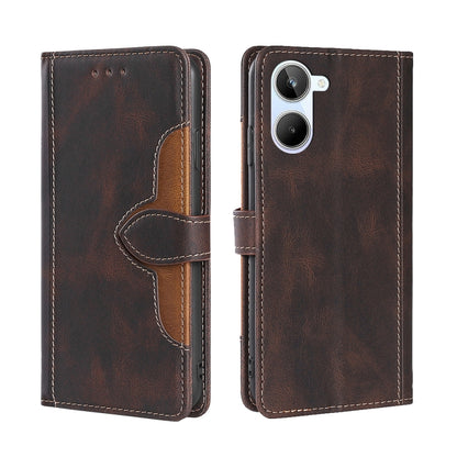 Skin Feel Magnetic Buckle Leather Phone Case, For Honor 80, For Honor 80 Pro, For Huawei nova 10 SE, For OPPO A58 5G, For Realme 10 4G, For Realme C30s