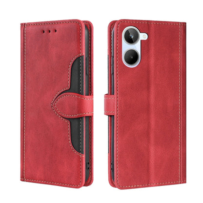 Skin Feel Magnetic Buckle Leather Phone Case, For Honor 80, For Honor 80 Pro, For Huawei nova 10 SE, For OPPO A58 5G, For Realme 10 4G, For Realme C30s