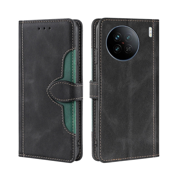 Skin Feel Magnetic Buckle Leather Phone Case, For vivo X90, For vivo X90 Pro+, For Samsung Galaxy A04e 4G