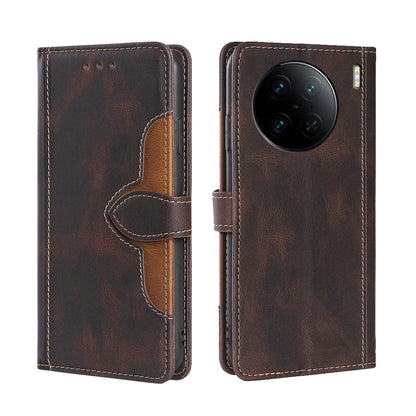 Skin Feel Magnetic Buckle Leather Phone Case, For vivo X90, For vivo X90 Pro+, For Samsung Galaxy A04e 4G