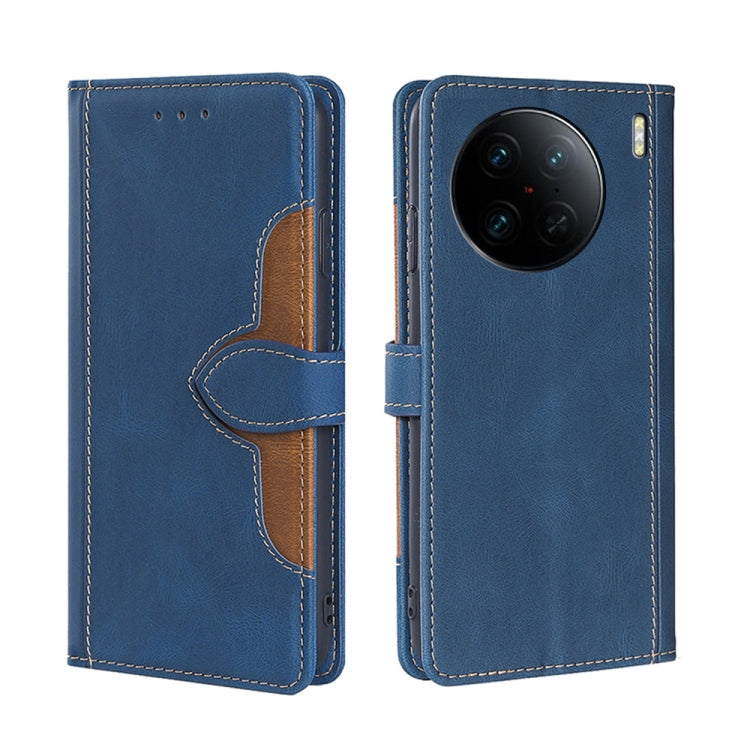Skin Feel Magnetic Buckle Leather Phone Case, For vivo X90, For vivo X90 Pro+, For Samsung Galaxy A04e 4G