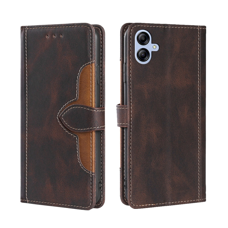 Skin Feel Magnetic Buckle Leather Phone Case, For vivo X90, For vivo X90 Pro+, For Samsung Galaxy A04e 4G